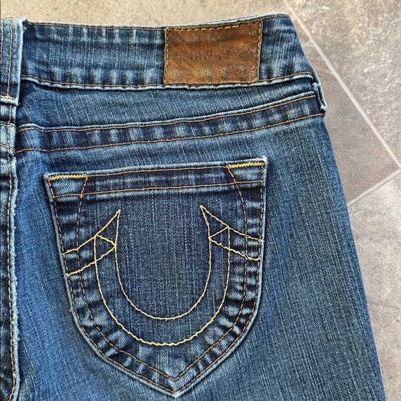 True religion size 31 cut 602662 Classic Blue Women's Jeans - Picture 7 of 14